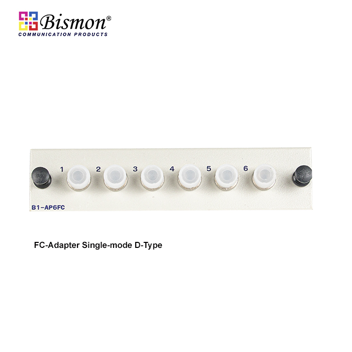 6 FC Snap-in adapter Plate Single-mode Full set